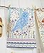 Ulster Weavers Tea Towel Cotton, Durable & Machine Washable, Eco-Friendly Design, Ideal Size, Animal Theme, Woodland Owl, Blue