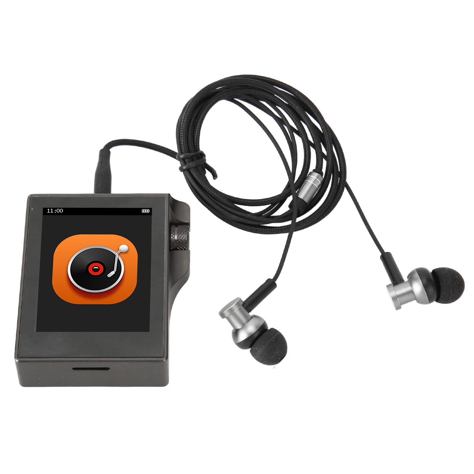 MP3 Players with Bluetooth,2.4 Inch Full Touch Screen HD Noise Reduction MP3 Player,Support FM Radio Recording (4GB 256GB)