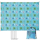 SONGMICS Beach Blanket Mat 74 x 57 Inches