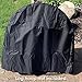 Sunnydaze Firewood Log Hoop Cover - Heavy-Duty Outdoor Weather-Resistant Polyester with PVC Backing - 40-Inch - Black