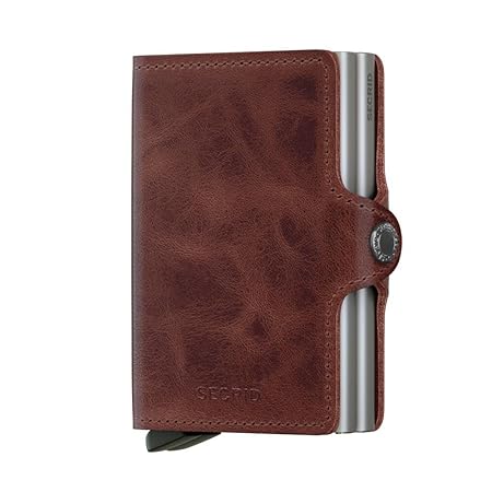 Secrid Wallets Twinwallet Vintage 10 cm brown