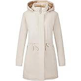 Bellivera Women Puffer Jacket Reversible Spring and Winter Fashion Warm Quilted Long Hooded Padded Bubble Coat