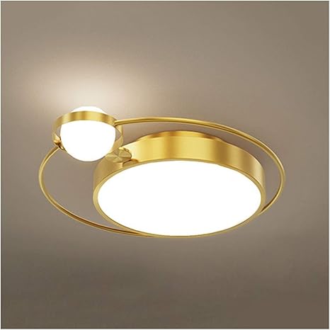 Rundes Schlafzimmer Deckenleuchte, LED-Esszimmer Licht Modern Einfache
