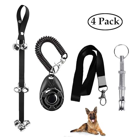 Asocea Pet Training Clicker Dog Whistles With