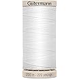 Gutermann Quilting Thread 220 Yards-White (738220-5709)
