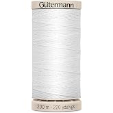 Gutermann Quilting Thread 220 Yards-White 738219-5709