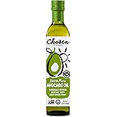 Chosen Foods Avocado Oil, 16.9 Fl Oz - All Purpose Cooking Oil made from 100% Pure Avocados - Non-GMO, Gluten-Free, Keto Frie