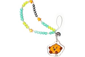 iFace LINE FRIENDS BT21 BABY Beaded Wristlet Universal Charm Strap - Wrist Strap for Cell Phone Camera Keys AirPods