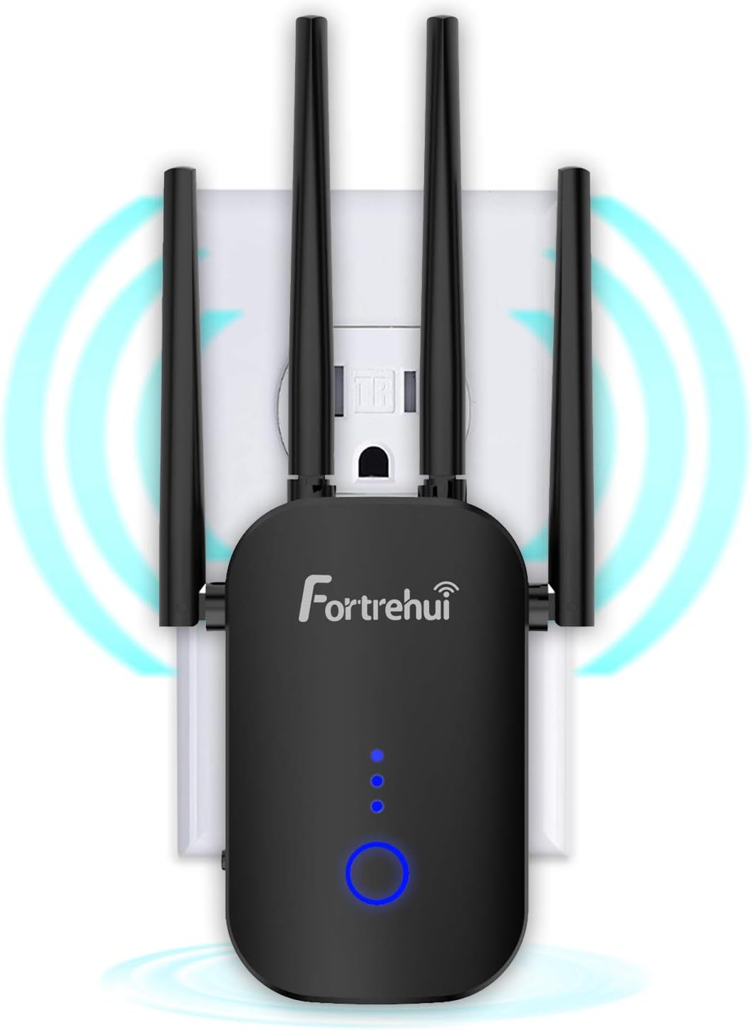 WiFi Extender 1200Mbps, WiFi Booster Dual Band 2.4 & 5GHz, WiFi Range Extenders Signal Booster for Home, 3 Working Modes WiFi Repeater and Signal Amplifier with Ethernet Port (B1200Mbps): Electronics