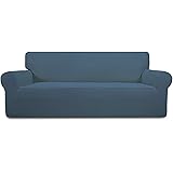 PureFit Stretch Sofa Slipcover – Spandex Jacquard Non Slip Soft Couch Sofa Cover, Washable Furniture Protector with Non Skid