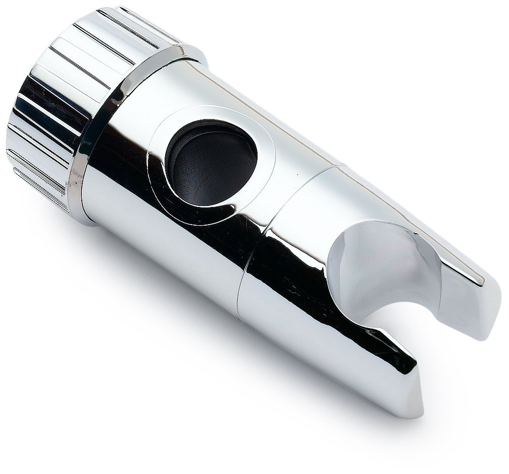 Merriway® BH00885 Shower Handset Slider to Fit Rail, 19 mm (3/4 inch) - Chrome
