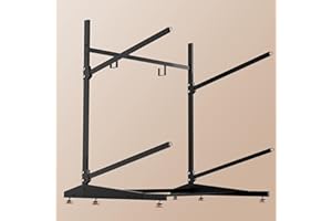 NIMBLERACK Kayak Storage Rack, Heavy Duty Free-Standing Canoe Stand, 304 Stainless Steel & Anti-Snap Molded Joint, Adjustable