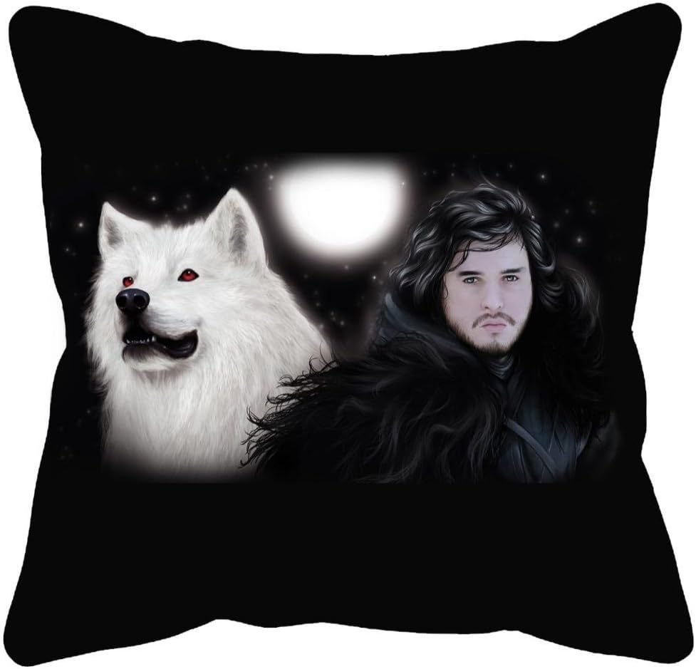 Anime family pillow case Jon Snow wolves Game of thrones pillowcase pillow cushion cover game of thrones cushion cover pillowcases for pillows 40/45/50cm