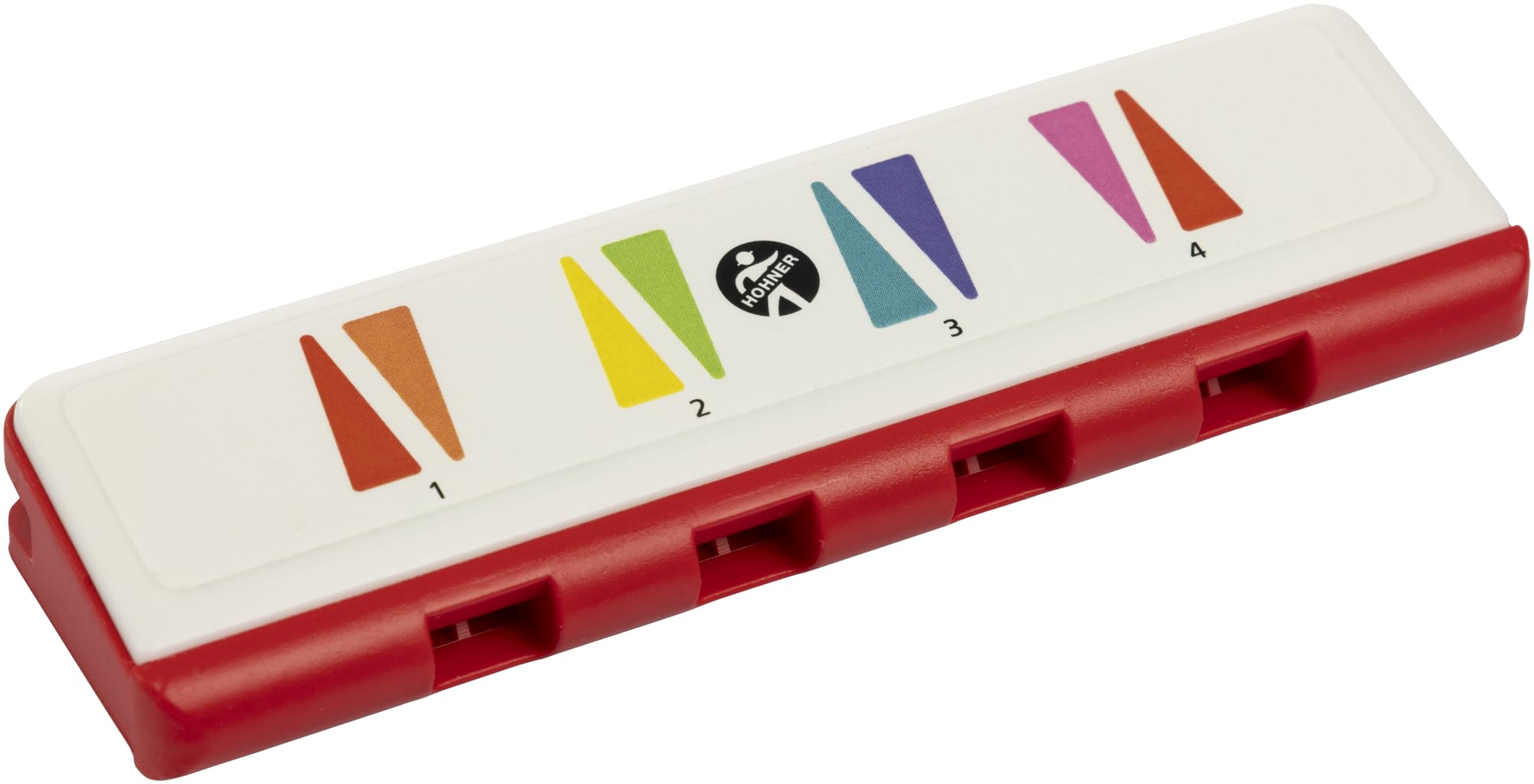 HOHNER Speedy Rainbow Harmonica Red