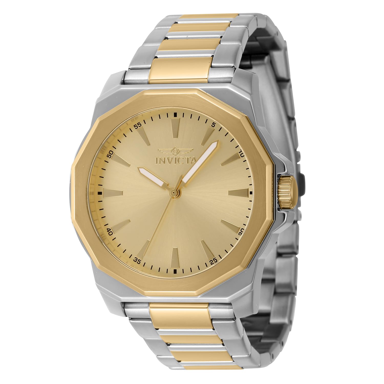 Invicta Men’s Speedway 42mm Stainless Steel Quartz Watch, Two Tone (Model: 46835)