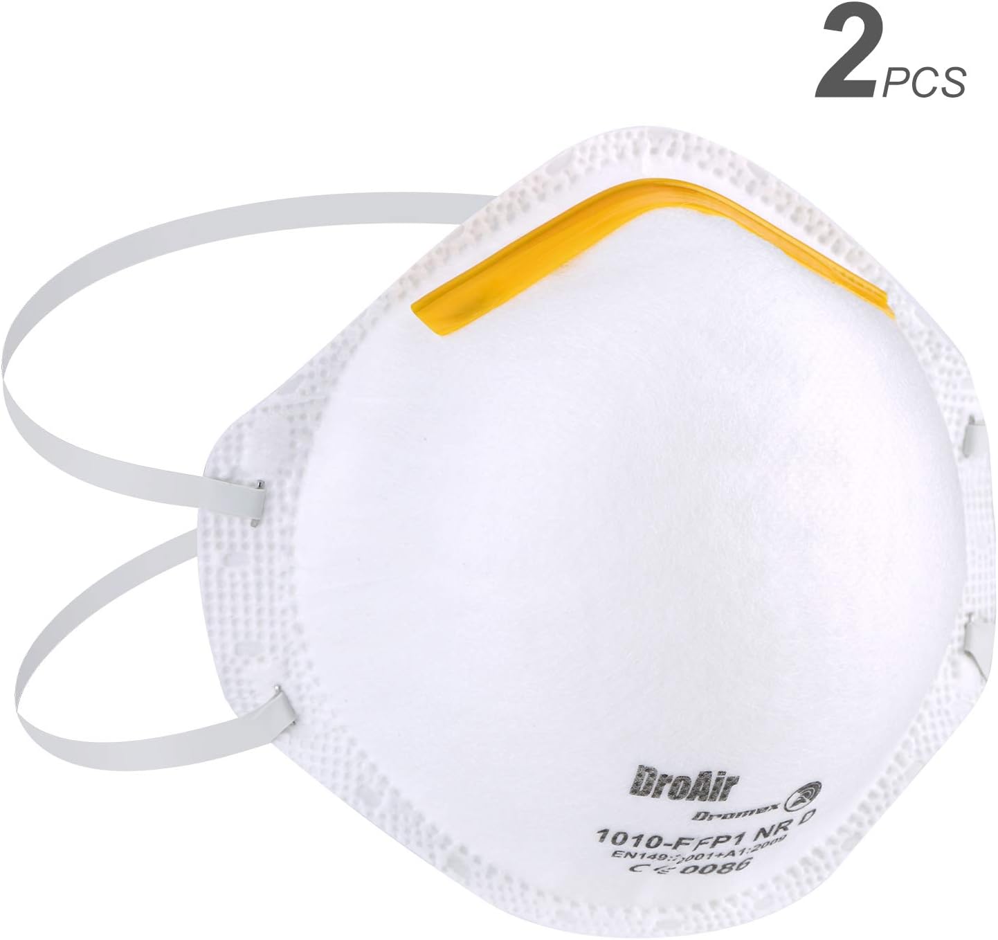 Fold-flat Dust Masks FFP1 masks N95 (FFP1 Mask 2PCS)