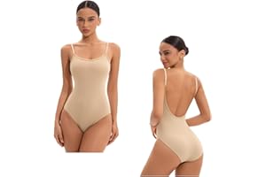 Ballet Camisole Leotard Women Gymnastics Dance Bodysuit Undergarment Nude Black Tank Undergarment
