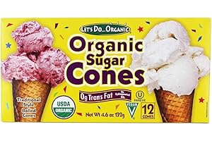LET'S DO ORGANIC LETS DO ORGANICS ICE CRM CONE SUGAR ORG, 5 OZ