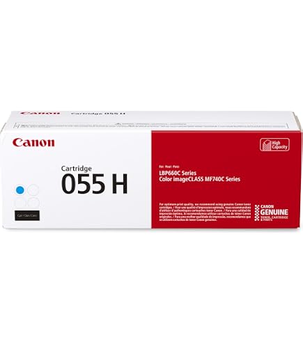 Amazon.com: Canon Genuine 055 High Yield 4-Color Complete Toner