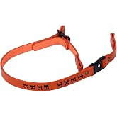 ZZHZBE Personalized Custom Name Leather Firefighter Helmet Chin Strap Gift for Fireman