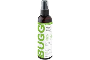 BUGGINS Original - Insect Repellent - Gnats & Mosquitoes, DEET Free, Non-Greasy - 4 oz Pump Spray Bottle