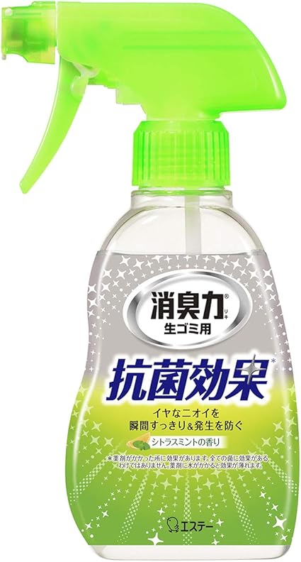 Amazon 消臭力 生ゴミ用 スプレー 消臭剤 ゴミ箱 シトラスミントの香り 0ml 消臭力 ドラッグストア