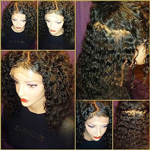 JAHUI Hair Lace Front Wigs Human Hair for Black Women Pre Plucked Hairline Glueless Full Lace Wigs with Baby Hair (16inch with 130% density, lace front wigs)