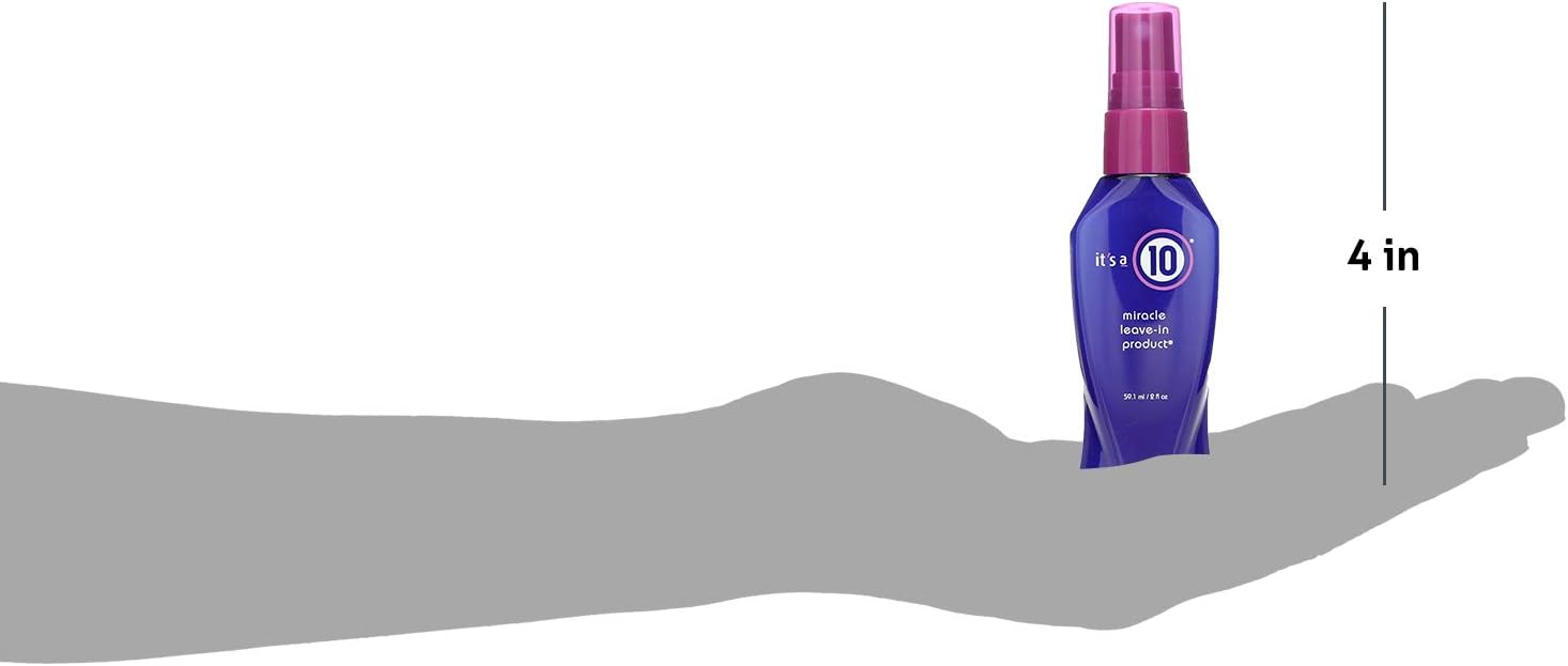 It's a 10 Haircare, Miracle Leave-In Product Spray, Natural Ingredients, Smoothes & Eliminates Frizz, Restores Shine - Image 4