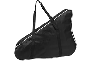 JEWEDECO Lyre Harp Storage Bag Oxford Cloth Harp Lyre Instrument Bag Carrying Case