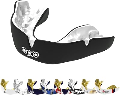 OPRO Instant Custom-Fit Mouthguard Dentists Level Gum Shield Adult Kid