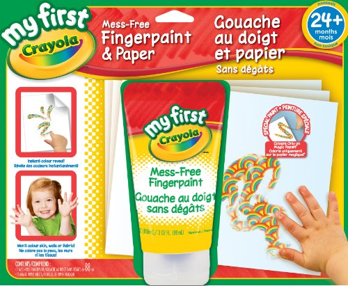 Crayola My First Mess Free Fingerpaint and Paper