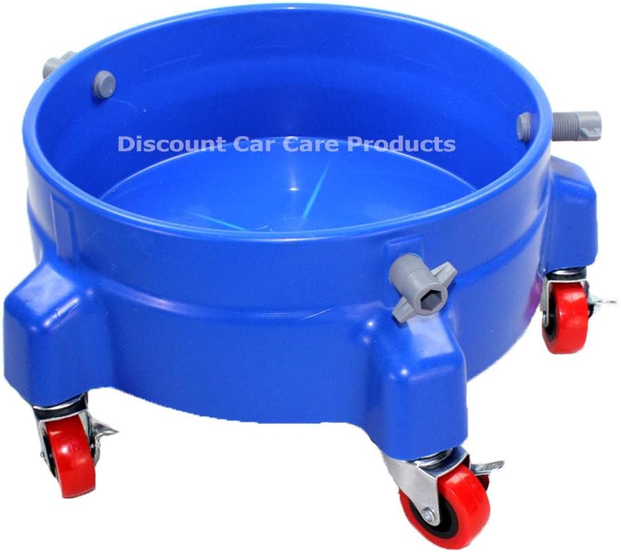 Car Wash Bucket Dolly (Blue) Automotive