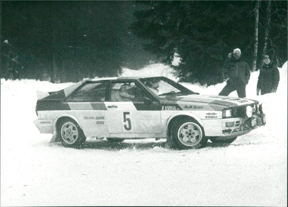 Photographs - Vintage photo of Michele Mouton is a French Rally Driver