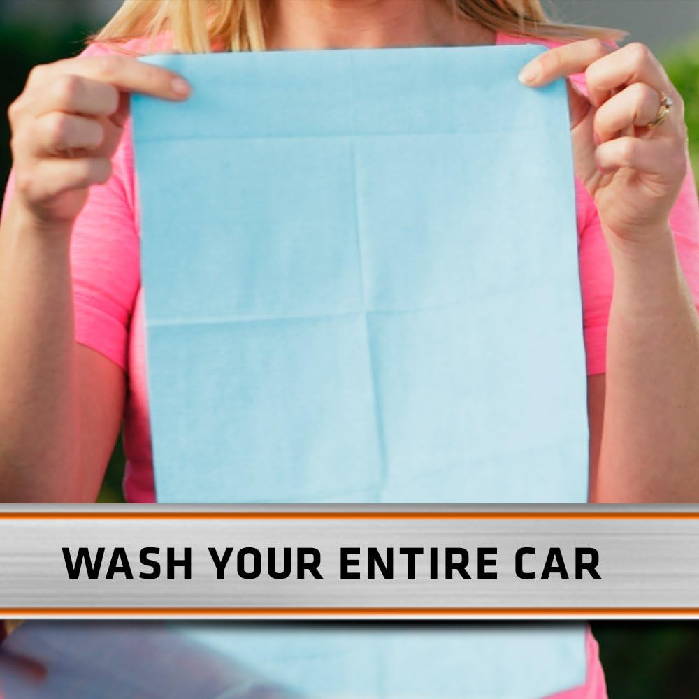 Armor All Car Wash Wipes - Interior Cleaner for Cars & Truck & Motorcycle, Ultra Shine, 12 Count, 18240: Automotive
