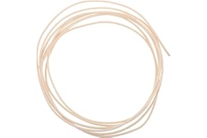 DOITOOL 1 Roll Caning Material: 5mm Basket Weaving Rattan Cane - Chair Weaving Material Roll For Repairs - Cane Webbing For F