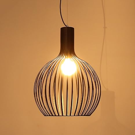 Simple And Modern Wrought Iron Birdcage Chandelier Creative Arts