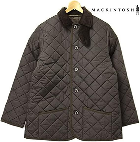 Amazon マッキントッシュ Mackintosh メンズ キルティングジャケット 7163e Qt02 Waverly ウェイバリー ナイロン チョコレート Chocolate 並行輸入品 コート ジャケット 通販