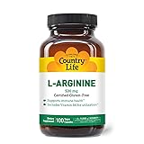 Country Life L-Arginine Caps with Vitamin