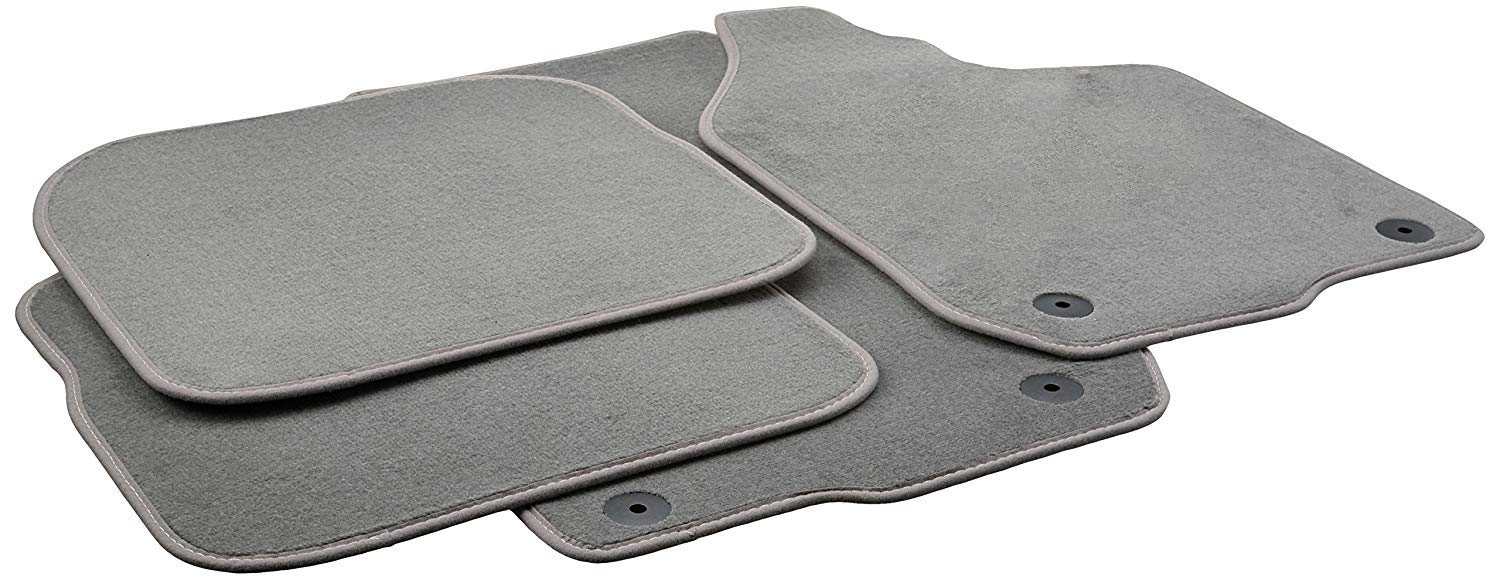 Fully Tailor Made Light Grey Car Mat Set to Fit Your Car Light Grey