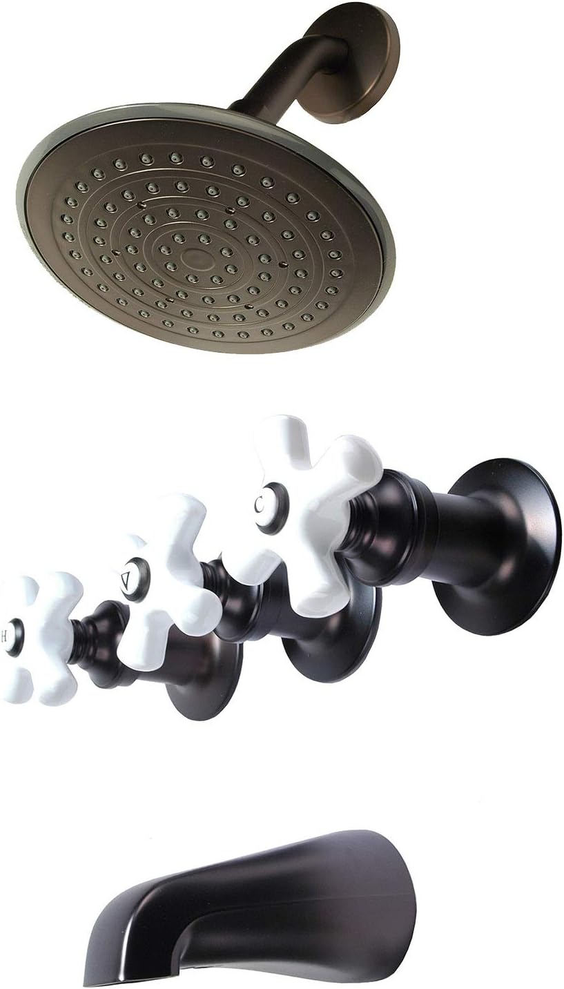 Trim Kit for Price Pfister 3handle Shower, Oil Rubbed Bronze Finish