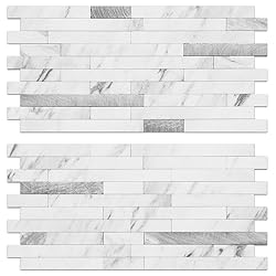 AULIGET 40 Sheets Faux Stone Peel and Stick