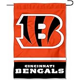 Cincinnati Bengals Double Sided Garden Flag