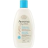 Aveeno Baby Daily Healthy Start Newborn Wash, Oat, Paraben-Free, Body Wash, Cleanser, Delicate Skin, Fragrance Free, 236-mL