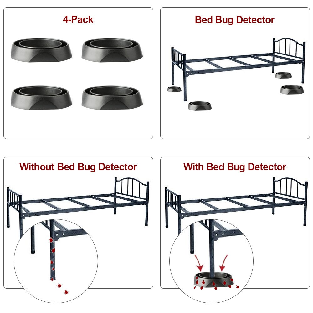 Bed Bug Trap, Bed Bug Interceptor and Insect Detection Monitor Trap for