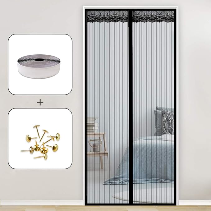 Cortina Magnetica Mosquitero Para Puertas Magenetico Iman