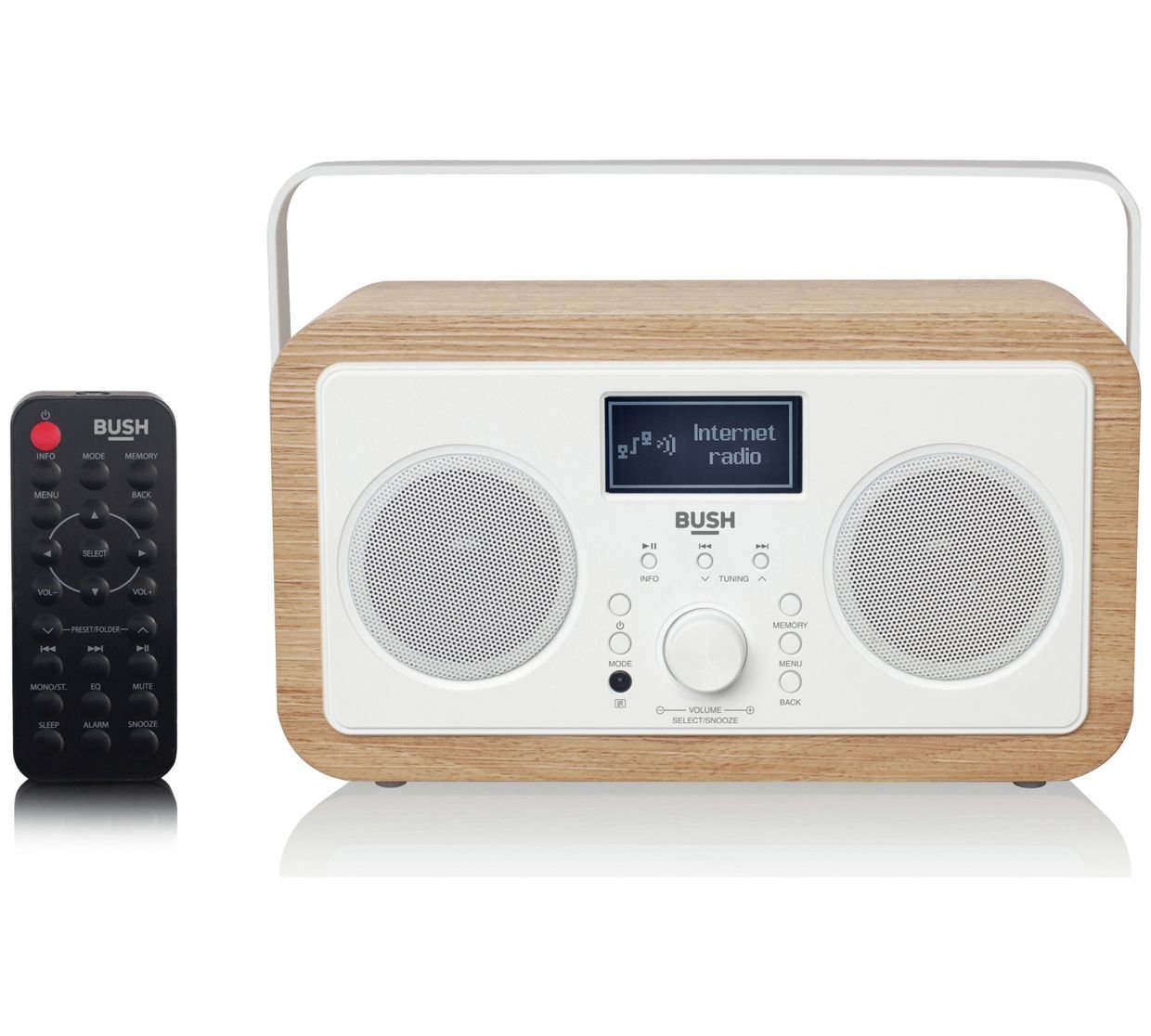 Bush Wooden DAB Radio Amazon.co.uk Electronics