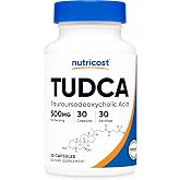 Nutricost Tudca 500mg, 30 Capsules (Tauroursodeoxycholic Acid) Gluten Free | Premium Quality, GMO-Free