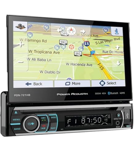 (未使用･未開封品)　Soundstream VIR-7830B Single-Din Bluetooth Car Stereo DVD Player with 7-Inch LCD Touchscreen by Soundstream 60wa65s Soundstream VIR-7830B | 7-Inch Single DIN Flip-Up DVD