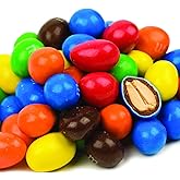 Mmm Peanut Chocolate Candy, - Bulk Chocolate Candy Variety Pack &ndash; Chocolate Peanut Milk Candy Bulk &ndash; Delicious and Colorful Candy for Party Bags &ndash; Extra Large Size (5 LB., Peanut)