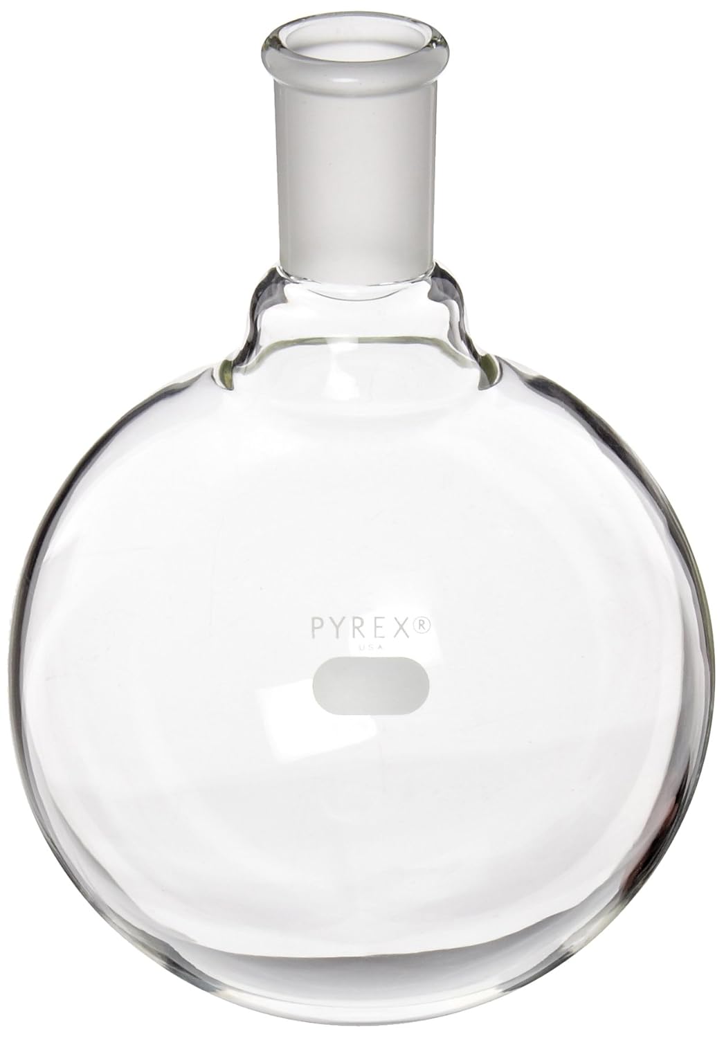 Corning Pyrex Borosilicate Glass Short Neck Round Bottom Heavy Wall Boiling Flask With 24 40 Standard Taper Joints 1l Capacity Science Lab Boiling Flasks Amazon Com Industrial Scientific